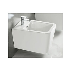 Karag Bidet blanc suspendu BOFY en porcelaine 53x36,5x31,5 cm