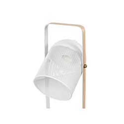 Lampe Spot Avec Anse En Métal Blanche - Ostaria