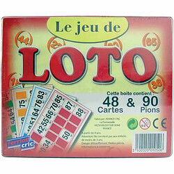 Ferriot Cric Coffret loto 90 pions 48 cartes