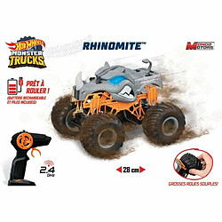 Acheter Ludendo Monster Truck Radiocommandé Hot Wheels Rhinomite