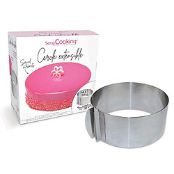 Scrapcooking Cadre à pâtisserie extensible - rond