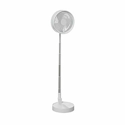 Paris Prix Ventilateur Design Pliable 102cm Blanc