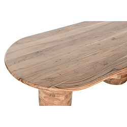 Acheter Pegane Table basse, table de salon en bois d'acacia coloris naturel -longueur 135 x profondeur 75 x Hauteur 45 cm