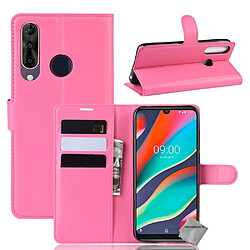 Htdmobiles Housse etui portefeuille pour Wiko View 3 Pro + film ecran - ROSE