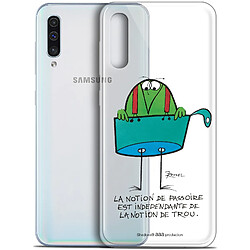 Caseink Coque Pour Samsung Galaxy A50 (6.4 ) [Gel HD Collection Les Shadoks ? Design La Passoire - Souple - Ultra Fin - Imprimé en France]