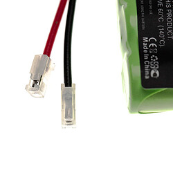 vhbw Batterie Universel (300mAh, 3.6V, NiMH) 3x Cellules Type 2/3 AAA, 2/3 Micro