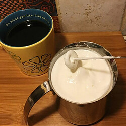 Universal Double ressort poussière électrique mélangeur de cuisine de lait mousse de lait de main pour le café latte et l'étagère