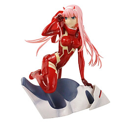 Universal 15 cm Cher chiffre zéro deux codes 002 lapin fille anime pvc image d'action est un modèle jouet collectible | Action chiffre(Coloré)