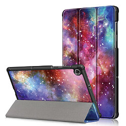 Etui en PU impression de motifs avec support voie lactée pour votre Lenovo Tab M10 HD Gen 2 TB-X306X