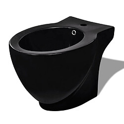 Avis vidaXL Ensemble de toilette et bidet Céramique Noir