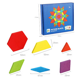 Universal Puzzle 3D en bois Puzzle Tanwenger Montessori Éducation Apprentissage Jouets Cadeaux Géométrie Puzzles Jouets pour enfants Cadeaux | Puzzles