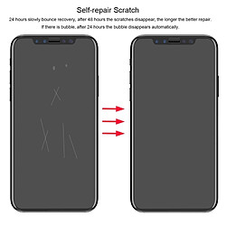 Acheter Wewoo 0.1mm 3D Film de protection anti-déflagrant Hydrogel antidéflagrant pour iPhone XR, TPU + TPE + PET