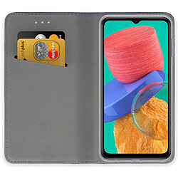 Avis Htdmobiles Housse pour Samsung Galaxy M33 5G - etui coque pochette portefeuille + verre trempe - BLEU MAGNET