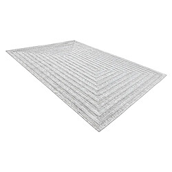 Avis RUGSX Tapis SANTO SIZAL 0999 géométrique gris 80x150 cm