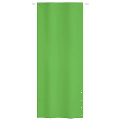 vidaXL Écran de balcon Vert clair 100x240 cm Tissu Oxford