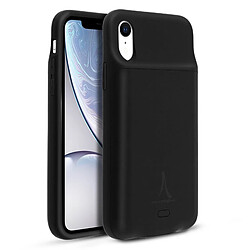 Coque iPhone XR Protection Rigide 2 en 1 Batterie 4500mAh Akashi Noir