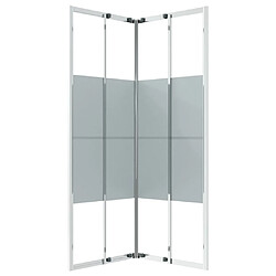 Avis vidaXL Cabine de douche ESG 70x70x180 cm