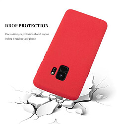 Acheter Cadorabo Coque Samsung Galaxy S9 Etui en Rouge