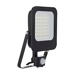 Acheter Saxby Peinture noire mate de lumière d'inondation extérieure de la priorité 30W IP65 30W de PIR