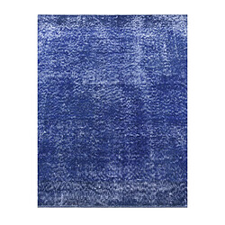 Vidal Tapis de laine 175x99 Bleu Ultra Vintage pas cher