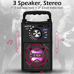 Acheter Universal Haut-parleur Bluetooth sans fil 3D Sound TF Carte FM Radio U Disk Portable Outdoor Enceinte