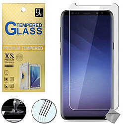 Htdmobiles Film de protection vitre verre trempe transparent pour Samsung Galaxy S9 Plus