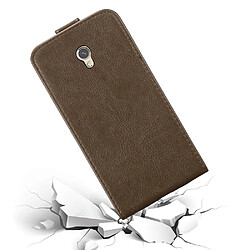 Cadorabo Coque ZTE Blade V7 Etui en Marron pas cher