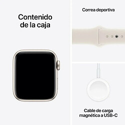 Avis Montre intelligente Apple Watch SE MXEF3QL/A Blanc 40 mm