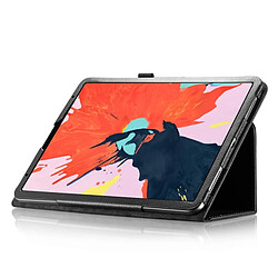 Acheter Wewoo Housse Étui Coque en cuir à rabat horizontal Texture Litchi pour iPad Pro 11 pouces 2018avec support et fonction Veille / Réveil Noir