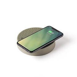 Avis Lexon Enceinte Bluetooth 2 en 1 Haut-parleur et Station de Charge sans Fil Qi Vert