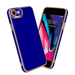 Cadorabo Coque iPhone 7 / 7S / 8 / SE 2020 Etui en Bleu