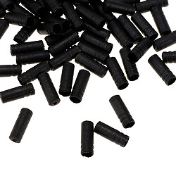 Avis 100pcs bicyclette de frein de bicyclette de frein câble intérieur bouts de câble embouts noirs 5mm