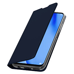 Avizar Housse Huawei P40 Lite Étui Folio Porte-carte Fonction Support Vidéo bleu nuit