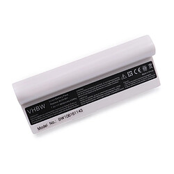 Vhbw Batterie LI-ION 6600mAh 7.4V blanc compatible pour ASUS EEE PC 901 / 904 / 904HA / 904hd / 1000 / 1000H / 1000HA / 1000HD / 1000HE/ 1000HA etc.