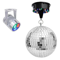 Moteur De Boule De Disco De Miroir Rotatif Accrochant L'éclairage De Boule De Réflexion De Miroir De DJ Avec La Boule pas cher