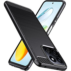 Coque protection brossée noire pour Honor 200 Smart 5G souple Antichoc XEPTIO