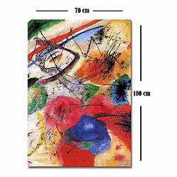 Acheter EPIKASA Impression sur Toile Couleur Abstract 7, Multicouleur, Polyester, 50x3x70 cm