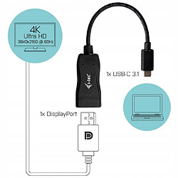 Acheter GUPBOO Adaptateur USB-C vers DisplayPort 60Hz 4K Thunderbolt3,JL2061