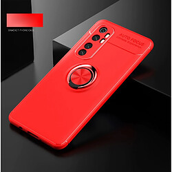 Coque en TPU avec béquille rouge pour votre Xiaomi Mi Note 10 Lite