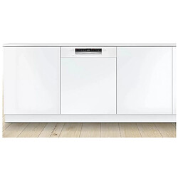 Lave-vaisselle 60cm 12 couverts 46db intégrable avec bandeau - smi4htw31e - BOSCH pas cher