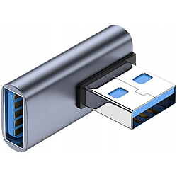 GUPBOO Adaptateur USB coudé, USB mâle vers USB femelle,JL296