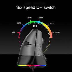 Avis Universal NOUVEAU 4000DPI AJAZZ AJ307 Vertical Ergonomic RVB Backlit Macro Programmable ordinateur portable Desktop
