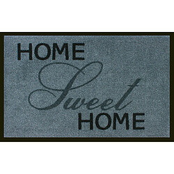 Tapis anti-poussière en polyamide motif Home Sweet Home - Dim : 40 x 60 cm - PEGANE -