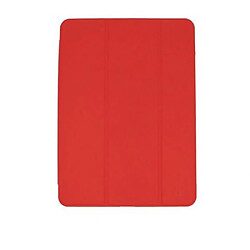 MW Étui pour iPad Pro 11 pouces 2022/2021 Folio Slim Fonction Stand Multi-position Rouge