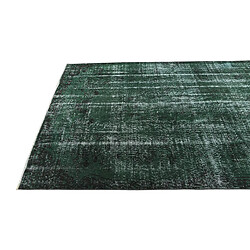 Avis Vidal Tapis de laine 259x160 vert Ultra Vintage