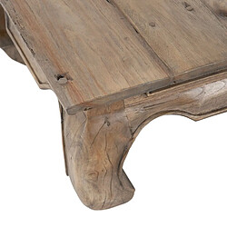 Avis BigBuy Home Table Basse Naturel 80 x 80 x 38 cm