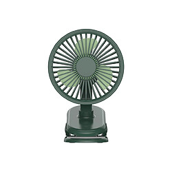 Avis Mini Ventilateur de Refroidissement Portable USB Clip De Bureau Silencieux Pour Bureau à Domicile Sur Refroidisseur d'Air-Vert