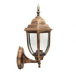 Applique LED lanterne New York lampe de jardin cour boulevard E27 230V COULEUR BRONZE