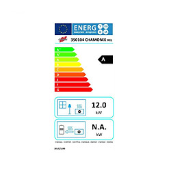 Poêle à bois fonte 12kw noir - 350104000338 - GODIN