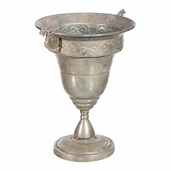 BigBuy Home Vase 52 x 42,5 x 60 cm Métal Argent